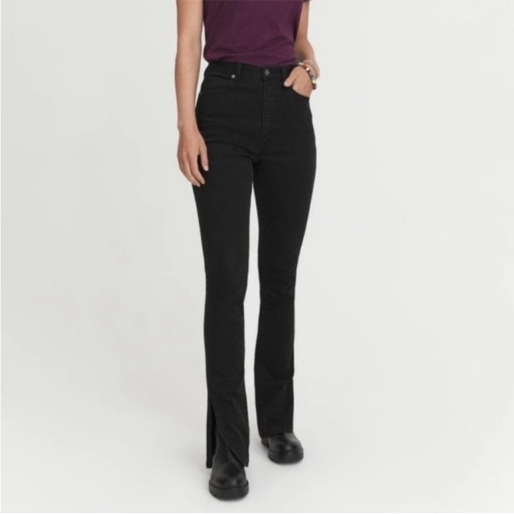 Something Navy Nina Split Hem Jeans